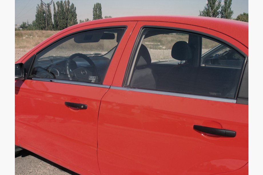 Chevrolet Aveo T200 2002-2008 Window Trim Stainless Steel (4 pcs) Image