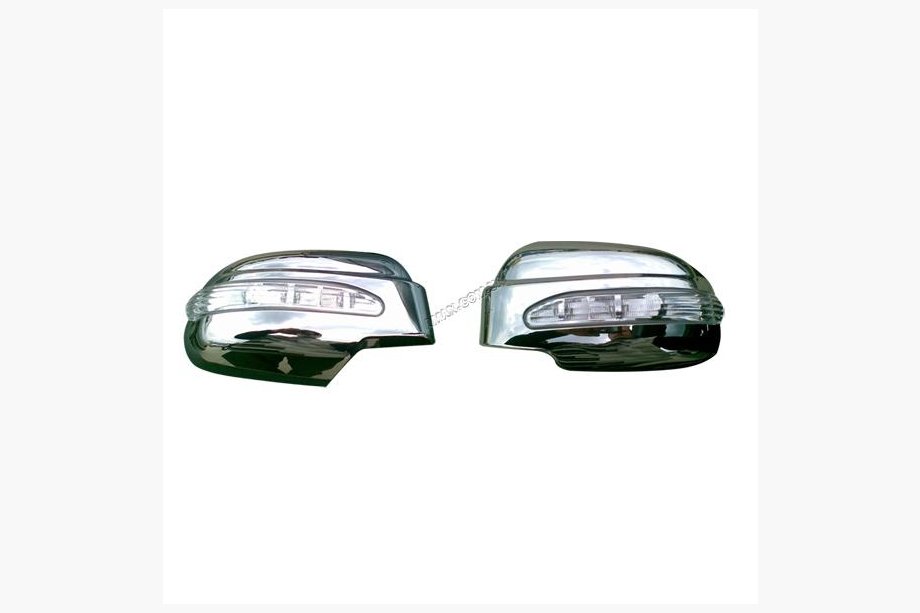 Hyundai Tucson JM 2004- Mirror Covers with LED (2 pcs, plastic) Image