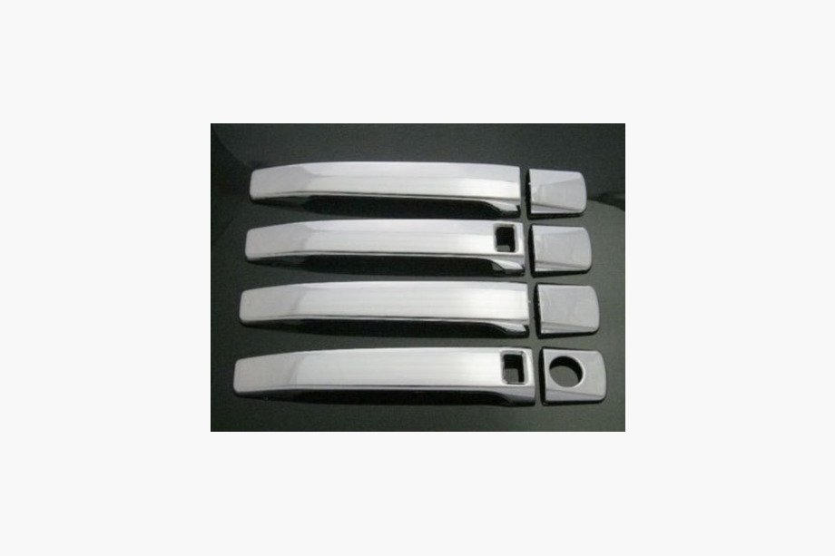 Mercedes S-class W140 1991-1998 Chrome Door Handle Covers (4 pcs, Plastic) Image