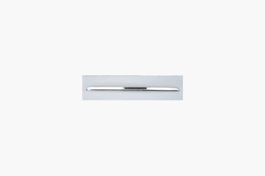 Mercedes S-class W140 1991-1998 Chrome trim above license plate (stainless steel) Photo 2