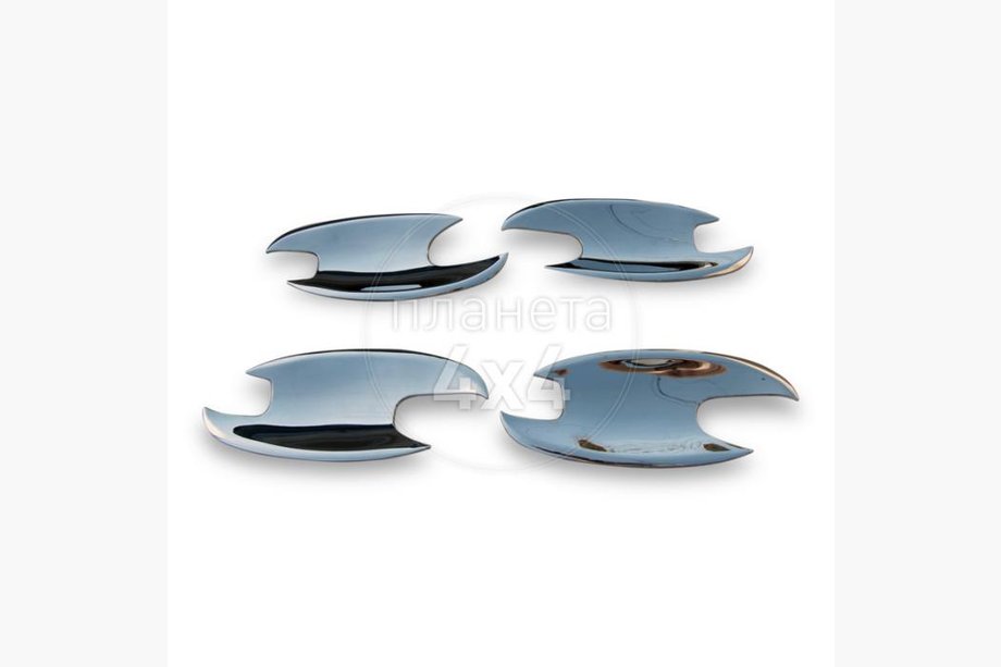 Mercedes S-class W220 1998-2005 Chrome Door Handle Covers (4 pcs, plastic) Image