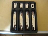 Lada Granta 2011- Chrome Door Handle Covers (4 pcs, Stainless Steel) photo 1