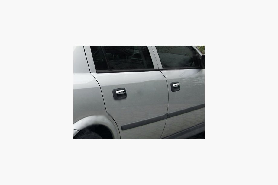 Opel Zafira A 1998-2005 Chrome Door Handle Covers (4 pcs, Stainless Steel) Image