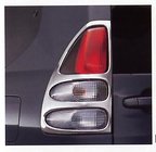 Toyota Land Cruiser Prado 120 2002-2009 Tail Light Covers (2 pcs, plastic) photo 1
