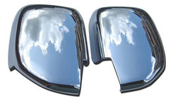 Toyota Land Cruiser 100 1998-2007 Chrome Mirror Covers (2 pcs, plastic) photo 1