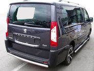 Peugeot Expert 2007-2016 Rear Bar AK002 (Stainless Steel) photo 1