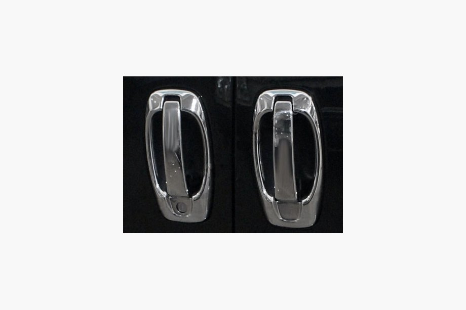 Fiat Fiorino/Qubo 2008-2024 Chrome door handle covers and surrounds (stainless steel, 10 pcs) Photo 1