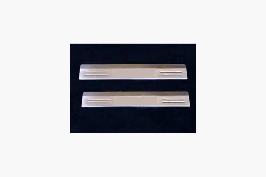 Fiat Panda 2003-2011 Door Sill Covers (2 pcs, Stainless Steel) Image