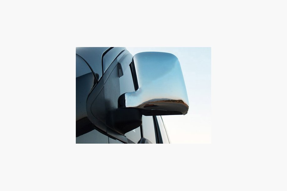 Ford Connect 2006–2009 Chrome Mirror Covers (ABS Chrome, 2 pcs), OMSA Image