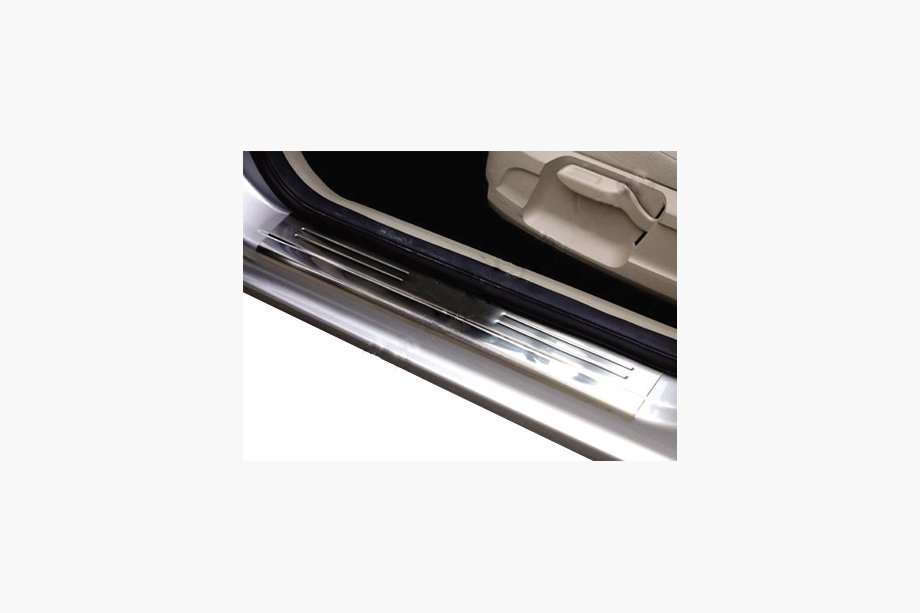 Ford Focus II 2005-2008 Door Sill Protectors Stainless Steel 2 pcs Image