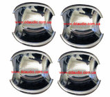 Hyundai Tucson JM 2004- Chrome Door Handle Covers (4 pcs, plastic) photo 1