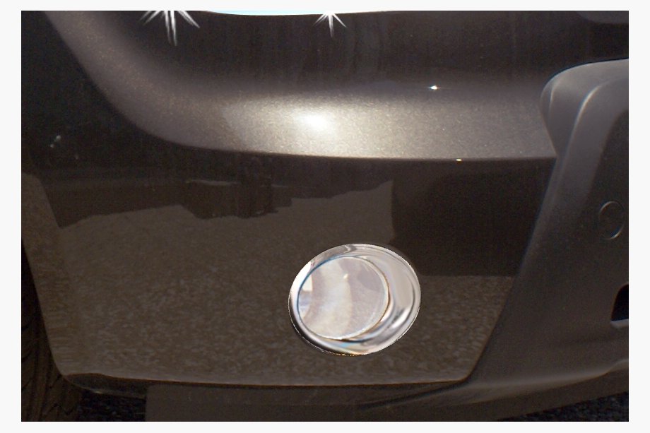 Kia Soul I 2008-2013 Fog Light Trims Stainless Steel (2 pcs) Image