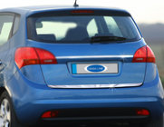 Kia Venga 2010-2019 Trunk Trim Stainless Steel OmsaLine - Italian Stainless Steel photo 5