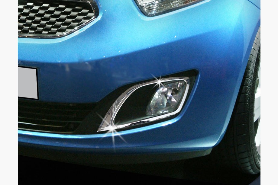 Kia Venga 2010-2019 ARCHIVE Fog Light Trims Stainless Steel (2 pcs) Image