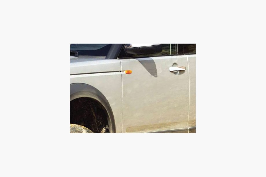 Land Rover Discovery II 1998-2004 Chrome Door Handle Covers (4 pcs, Stainless Steel) Photo 1