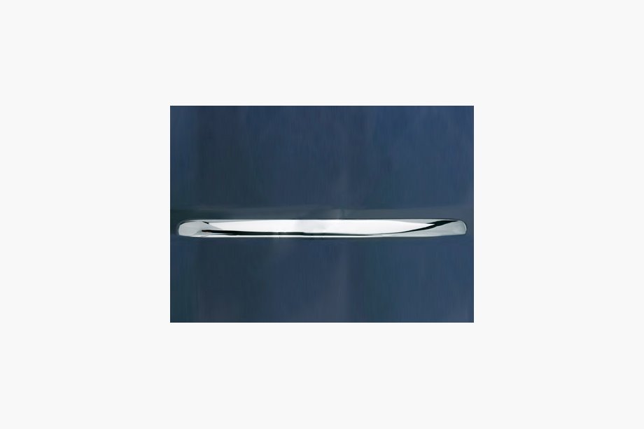Mercedes CLK W208 1997-2002 Trunk trim above license plate (stainless steel) Image