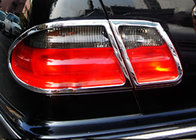 Mercedes E-class W210 1995-2002 Chrome Tail Light Covers (2 pcs, Plastic) Taiwan photo 1