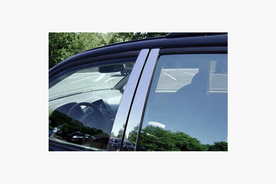 Skoda Superb 2015-2024 Stainless Steel Door Pillar Trim (6 pcs) Image