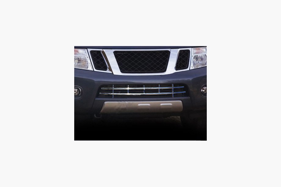 Nissan Pathfinder R51 2005-2014 Bumper Grille (Stainless Steel) Image