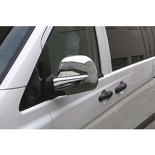 Chrome Mirror Covers VITO 2004-2010 (2 pcs) Mercedes Viano 2004-2014 photo 3