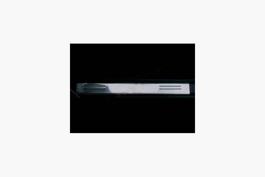 Opel Corsa B 1993-2004 Carmos Door Sill Protectors (4 pcs, Stainless Steel) Image