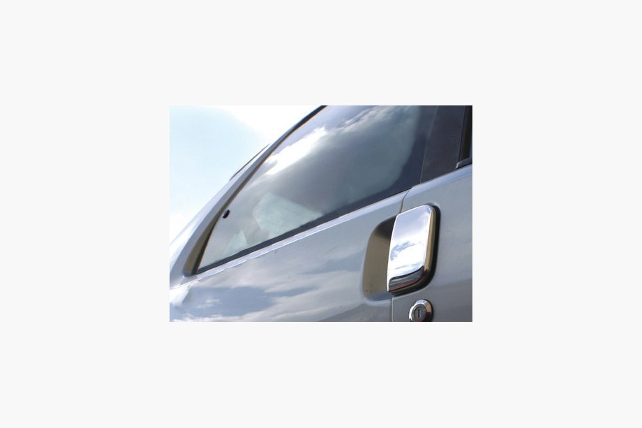Peugeot 106 1991-2003 Chrome Door Handle Covers (4 pcs, Stainless Steel) Image