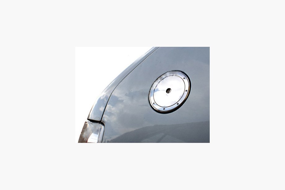 Peugeot 106 1991-2003 Chrome Fuel Tank Cap Cover (Stainless Steel) Image