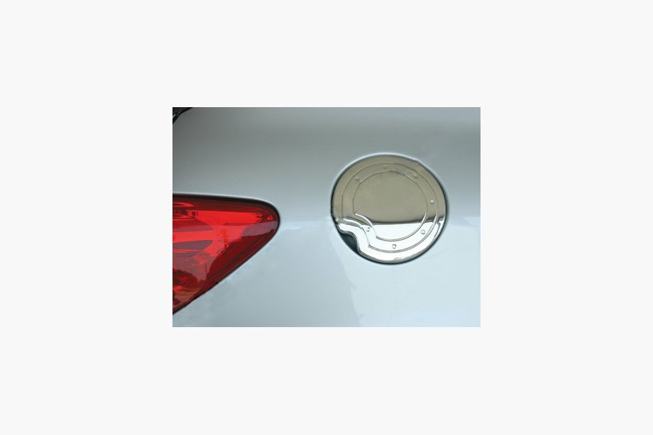 Peugeot 307 2001-2008 Chrome Fuel Cap Cover (HB, Stainless Steel) Image