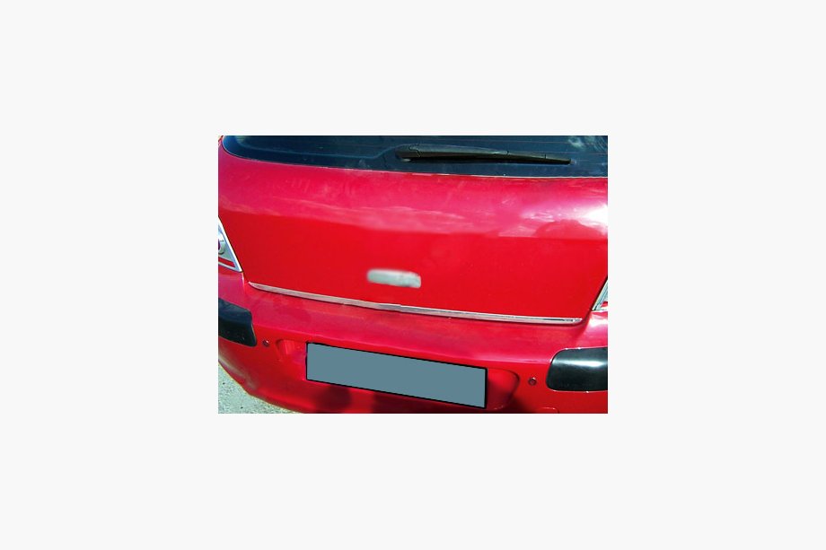 Peugeot 307 2001-2008 Trunk trim stainless steel Image