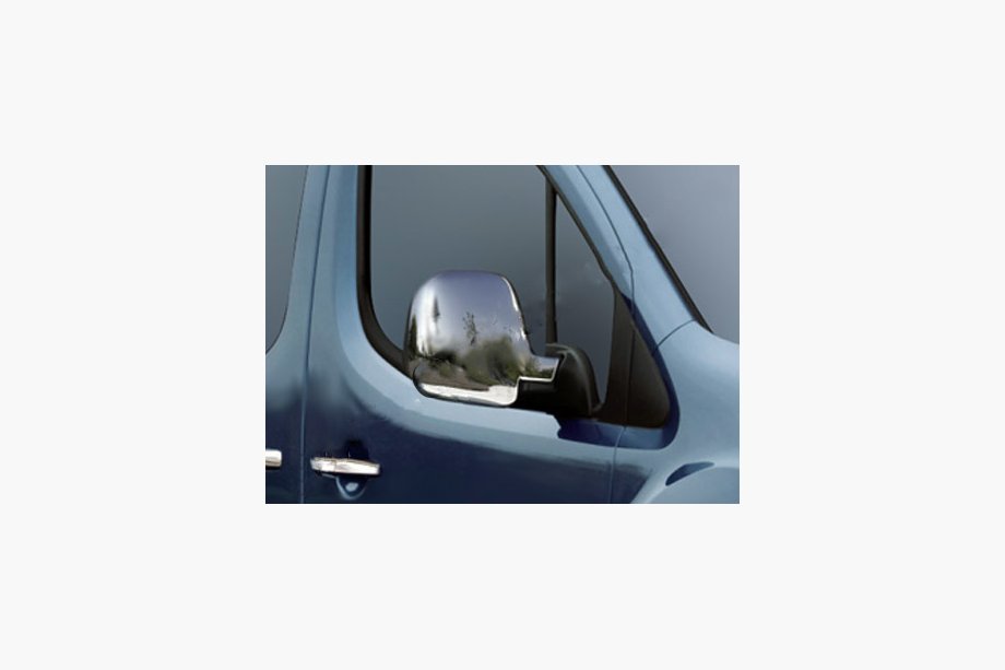 Peugeot Partner 1996-2008 (OMSA) Mirror Covers (ABS Chrome) 2 pcs Image