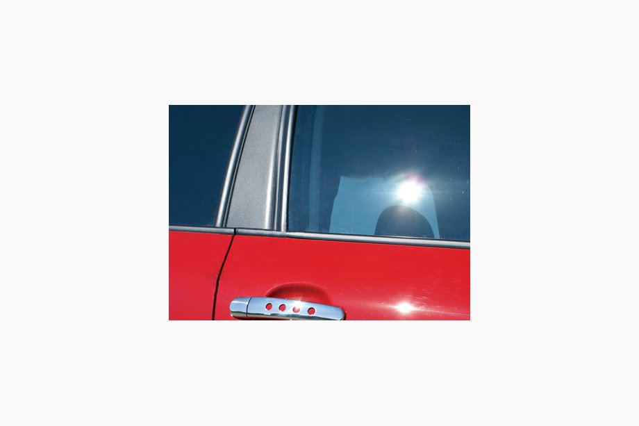 Seat Leon 2005-2012 Door handle covers (Decor, 2 pcs, stainless steel) Image
