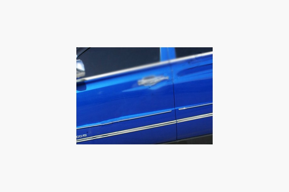 SsangYong Action 2005-2018 Stainless Steel Door Moldings (4 pcs) Image
