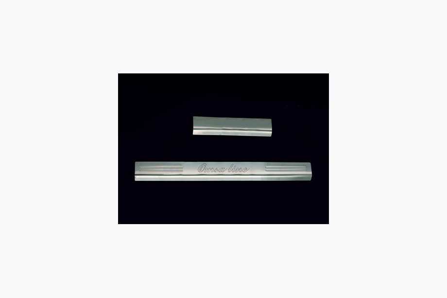 Volkswagen Golf 4 1997-2006 Door Sill Protectors OmsaLine (4 pcs, Stainless Steel) Image
