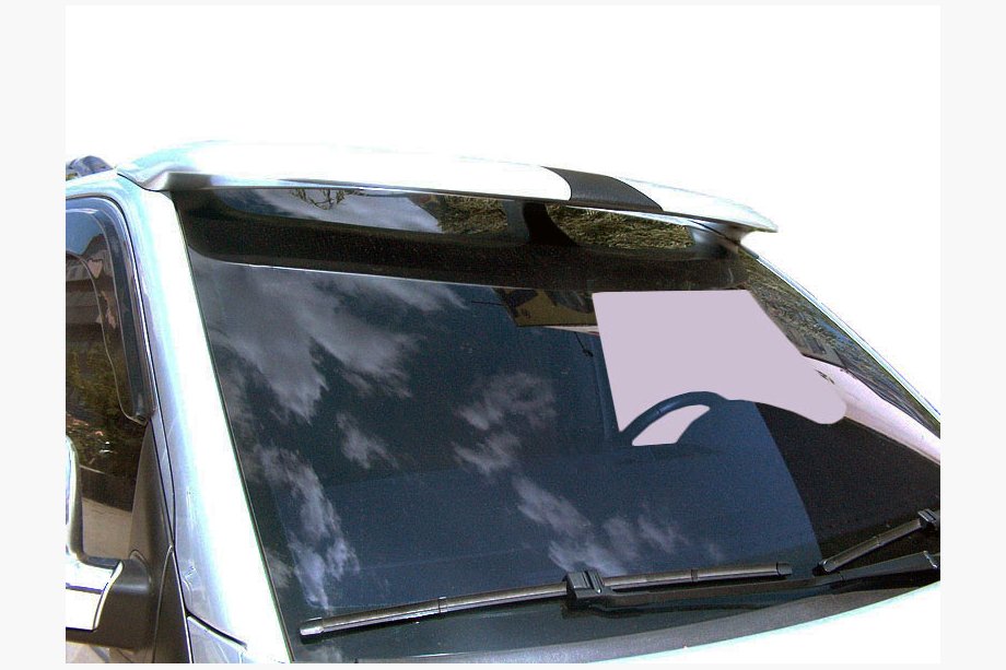 Volkswagen T5 Transporter 2003-2010 Windshield Sun Visor (paintable) Photo 1
