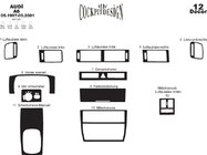 Audi A6 C5 1997-2001 Dashboard Covers Aluminum photo 3