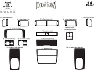 Audi A6 C5 2001-2004 Dashboard Trim Covers photo 5