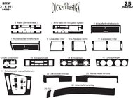BMW 3 Series E46 1998-2006 Interior Trim Covers Aluminum photo 5