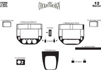 Ford C-Max 2004-2010 Dashboard Trim Covers Carbon photo 4