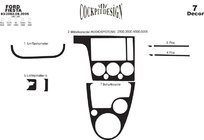 Ford Fiesta 2002-2008 Dashboard Trim Interior (2002-2005) Carbon photo 3
