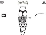 Ford Fiesta 2002-2008 Dashboard Trim Interior (2005-2008) Carbon photo 3