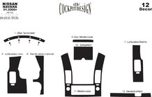 Nissan Navara 2006-2015 Interior Tuning Kit (12 Pieces) Aluminum photo 4