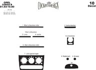 Opel Corsa B 1993-2004 Dashboard Trim Covers Carbon photo 3
