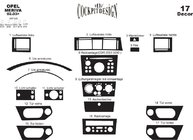 Opel Meriva 2002-2010 Dashboard Trim Covers Titan photo 4
