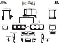 Opel Vectra B 1995-2002 Dashboard Trim Covers (1995-1999) Wood photo 4