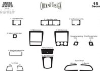 Skoda Octavia I Tour A4 1996-2010 Dashboard Trim Covers (2000+) Carbon photo 4