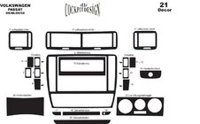 Volkswagen Passat B5 1997-2005 Dashboard Trim Covers 96-04 Carbon photo 5