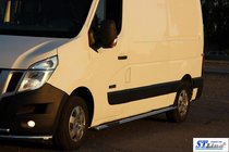 Nissan NV400 2010-2024 Side Bars BB002 (2 pcs, Stainless Steel) photo 10
