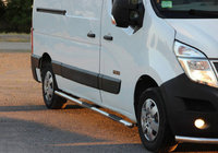 Renault Master 2011-2023 Side Bars BB002 (2 pcs, Stainless Steel) photo 1