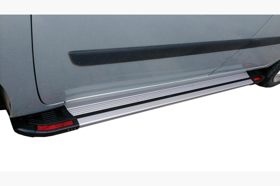 Renault Kangoo 2008–2020 Side Steps Rainbow (2 pcs, aluminum) Image