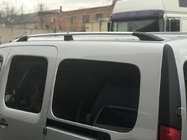 Renault Kangoo 2008–2020 Chrome Roof Rails Standard base, plastic feet photo 2